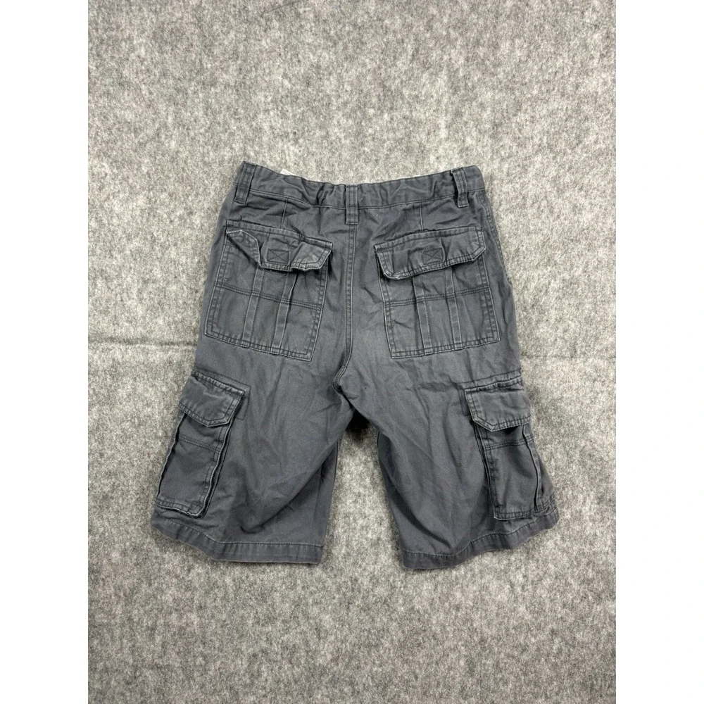 Old Navy Youth/Boy's Navy Gray Cargo Shorts Outdoors Size 16 Adjustable Waist